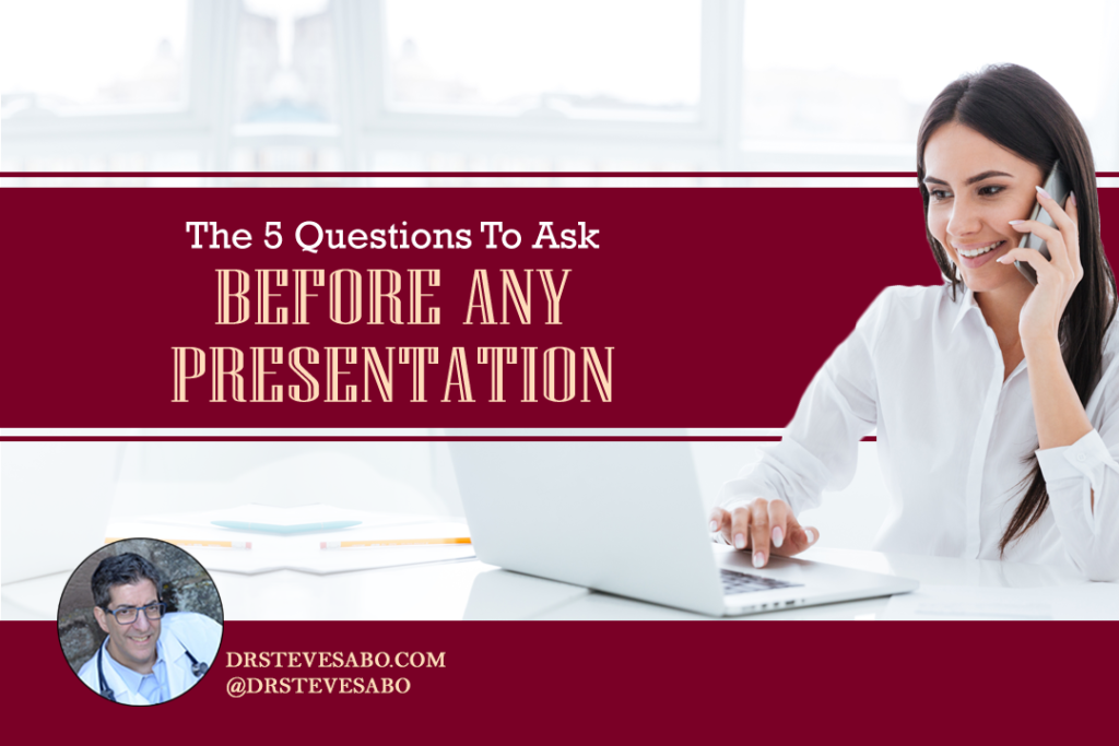 questions to ask before presentation