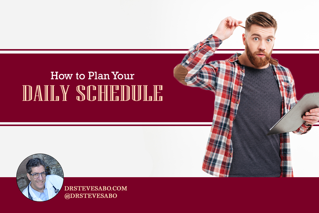 Plan Your Daily Schedule